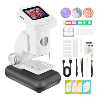 Microscopio Electrónico Infantil Con Lcd Hd Pantalla 1200x Microscopio Electrónico Infantil Con Lcd Hd Pantalla 1200x