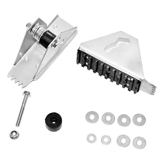 Jgo 2 Escaleras Extensibles Con Kit De Zapatos Pie Antidesli