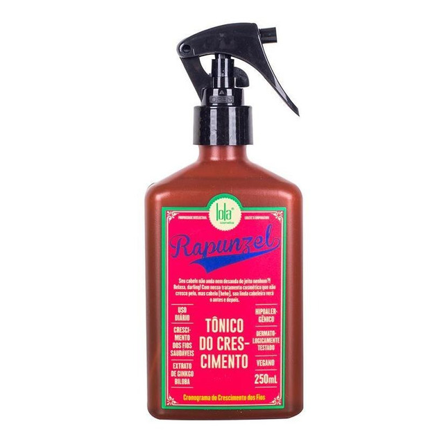 Lola Cosmetics Rapunzel Tônico Capilar De Crescimento 250ml Lola Cosmetics Rapunzel Tônico Capilar De Crescimento 250ml