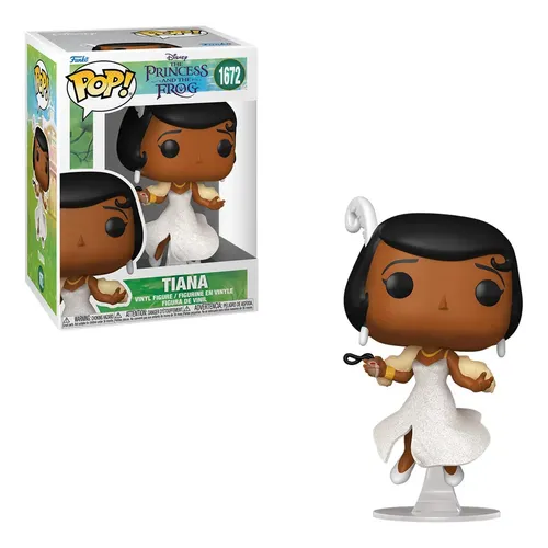 Funko Pop Tiana 1672 A Princesa E O Sapo | Parcelamento sem juros