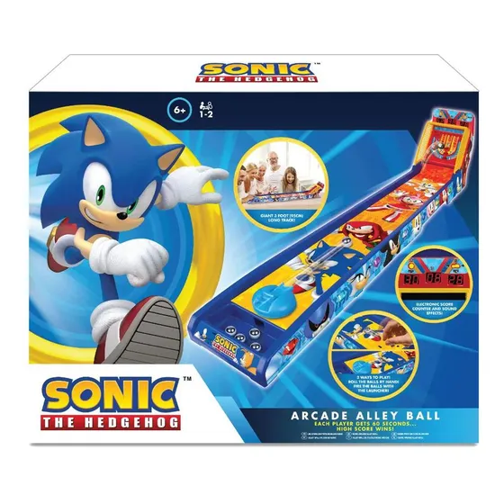 Juego De Mesa Sonic Máquina Arcade Alley-ball