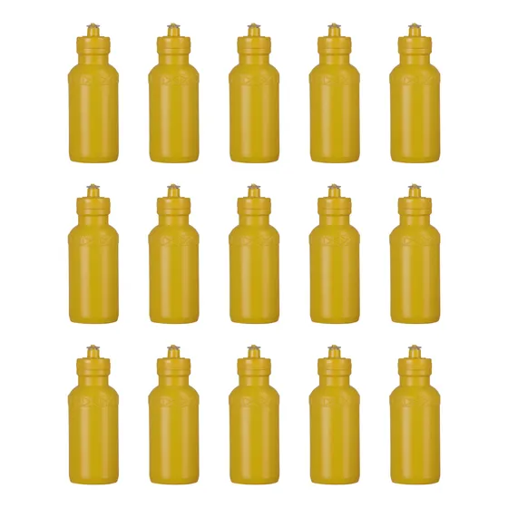 Kit 25 Squeeze 500ml Atacado Revenda Diversas Cores Academia