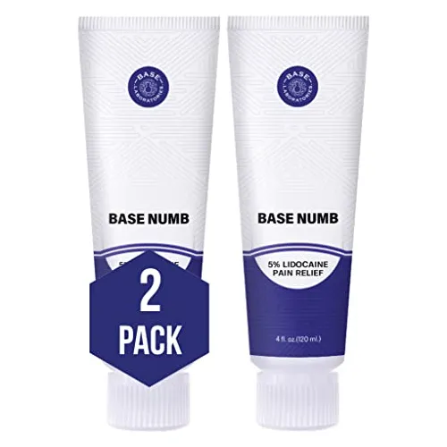 Base Laboratorios 5% Lidocaína Numbing Cream For Tljss