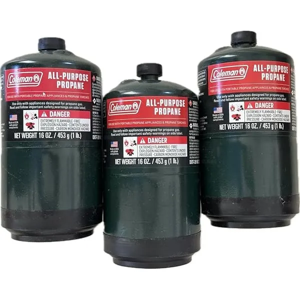 Bombona De Propano Coleman 1lb Camping 16 Oz Tienda Chacao