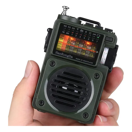 Receptor De Rádio De Ondas Curtas Fm Mw Wb Player