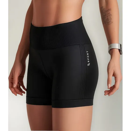 Shorts Legging Feminino Academia Sem Costura Original Lupo