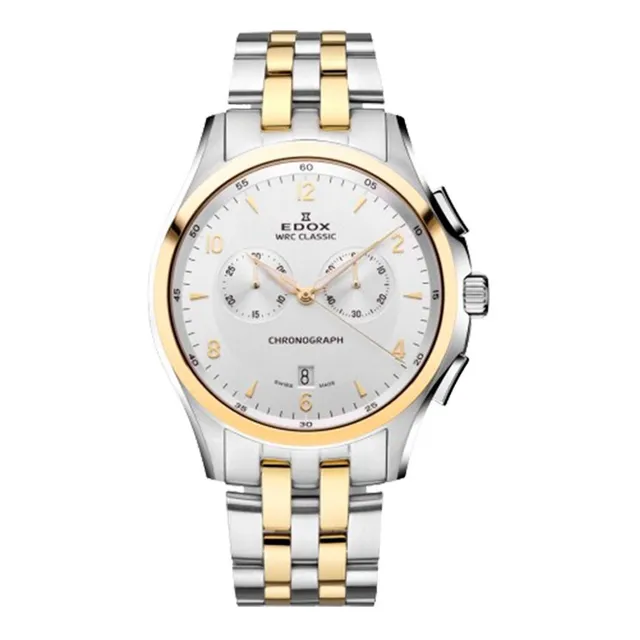 Reloj Edox Wrc Classic Chrono 10102357jaid Original