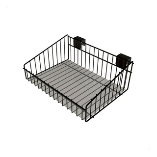 Cesto Aramado Closet 29cm Encaixe Barra Reta 10x20mm 4 Uni Cesto Aramado Closet 29cm Encaixe Barra Reta 10x20mm 4 Uni