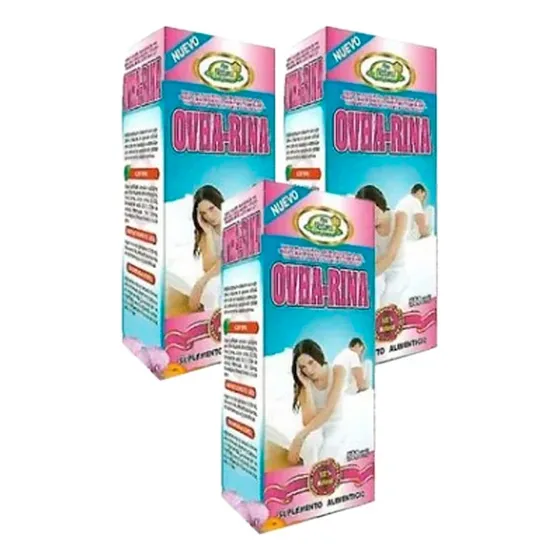 Ovarina Mas Natural Elimina Quiste Y Miomas Pack 3 Und