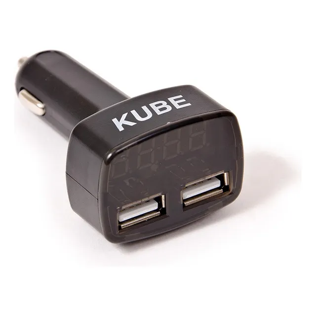 Voltimetro Digital Led Y Usb - 12 / 24 Volt Toma Encendedor