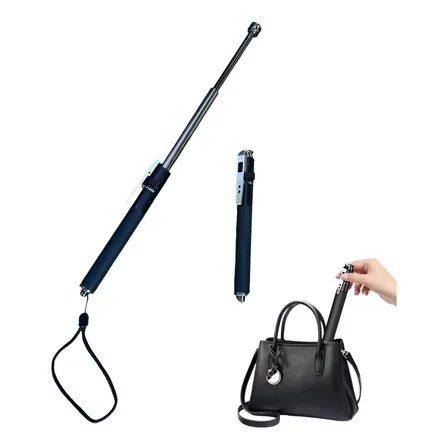 Bastón Extensible De Defensa Con Apertura Automática 39,5cm