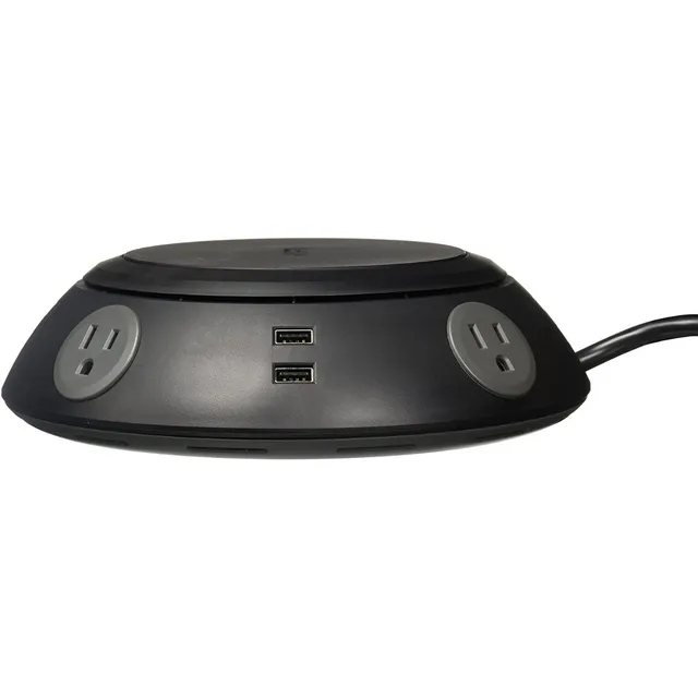Multicontacto Circular Belkin B2e025-06-blk 4 Ca Y 8 Usb