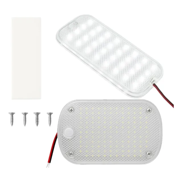 Luz Cortesia Interna 12-24v Universal Luminaria Bau Carro
