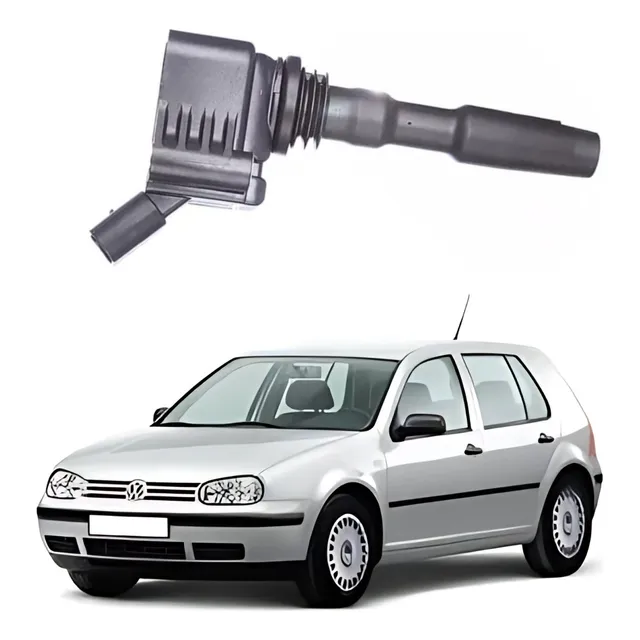 Bobina Ignição Jetta Golf Up Tsi 2014 1.4 4 Pinos Com Modulo