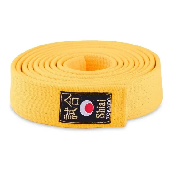 Cinturon Shiai Tokaido Artes Marciales 10 Costuras Reforzado