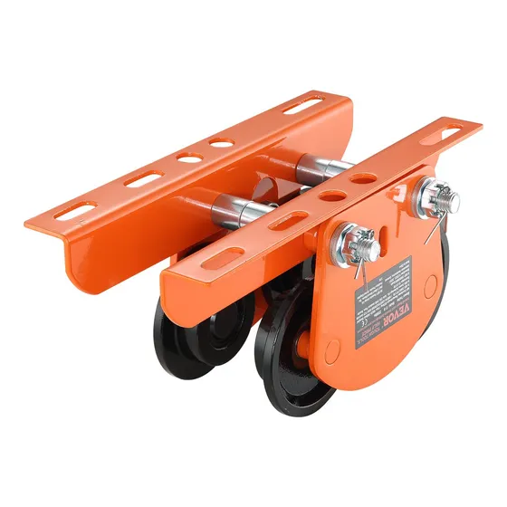 Trolley Carro Manual Polipasto 0.5t Viga Curva Y Recta
