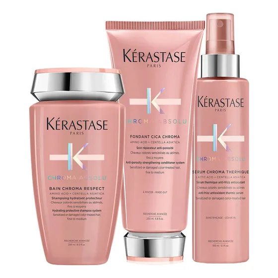 Kérastase Bain + Fondant + Sérum Thermique Chroma Absolu