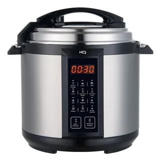 Panela De Pressão Elétrica Multi Digital Hq 6l Inox 127v Panela De Pressão Elétrica Multi Digital Hq 6l Inox 127v
