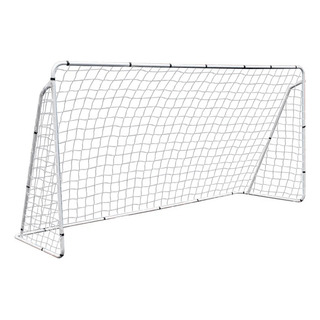 Porteria De Fútbol Portátil 12x6ft Entrenamiento Blanco Porteria De Fútbol Portátil 12x6ft Entrenamiento Blanco