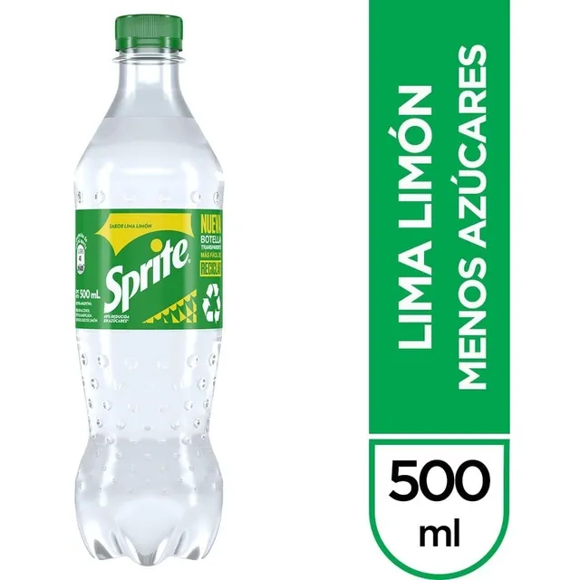 Sprite Sabor Lima Limón 500 Ml Pack Gaseosas X 6 Unidades 
