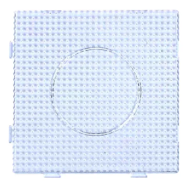 Base Cuadrada 14x14 Cm, Mostacillas Planchables Hama 5 Mm