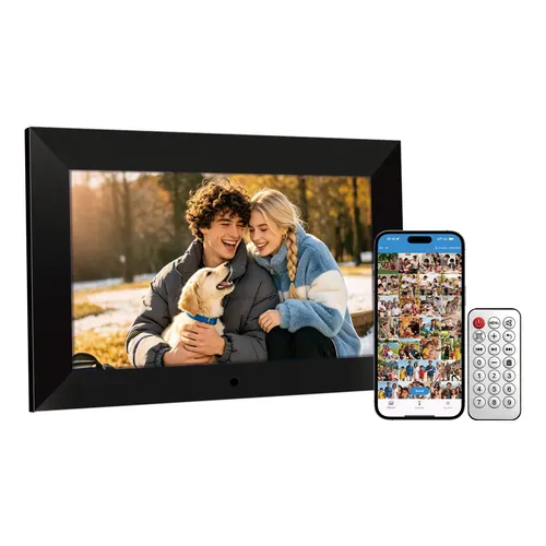 フォトフレーム Social Photo Frame Moldura digital FRAMEO 25.7 cm WiFi Smart Photo Frame Electronic