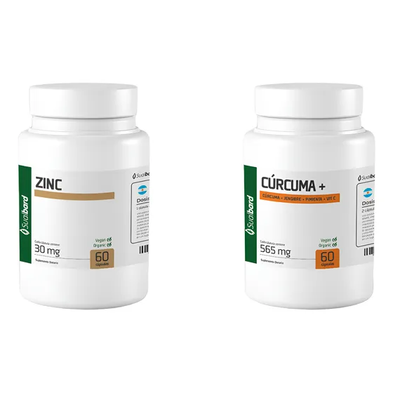 Curcuma- Jengibre -pimienta- Vit C-zinc Combo Inmunologico