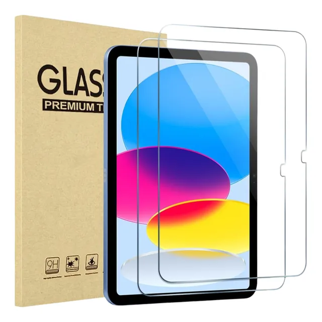 2 Micas Cristal Para Ipad 10a Generación 2022 10.9 Pulgadas