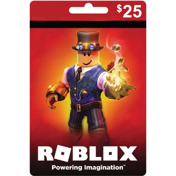Tarjeta Roblox De 25 Dólares Robux Digital - Código Original