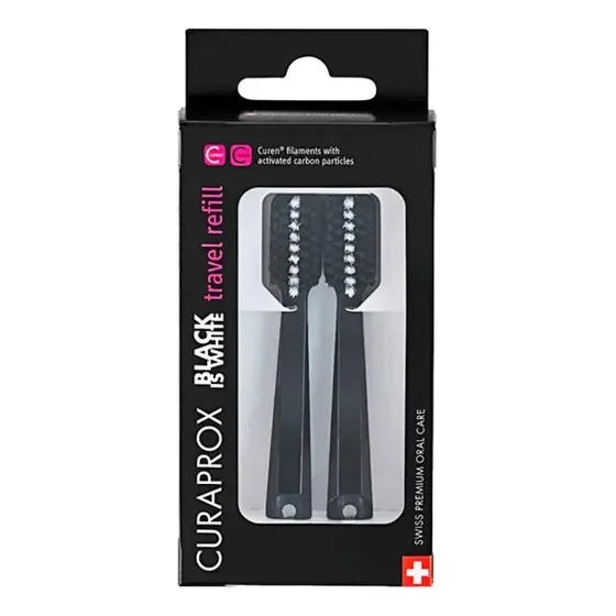 Black Is White Travel Refill Curaprox