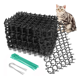 12 Pcs Pinchos Anti Gato Trampa Red Balcón Alfombrilla Jardi 12 Pcs Pinchos Anti Gato Trampa Red Balcón Alfombrilla Jardi