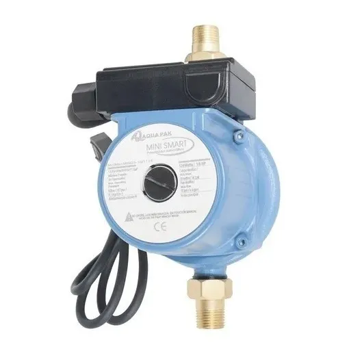 Bomba Presurizadora De Agua Para Calentador 1/6 Hp Mini Smar