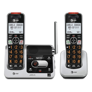 2 Telefonos Inalambricos At&t Bl102-2 Con Contestadora 2 Telefonos Inalambricos At&t Bl102-2 Con Contestadora
