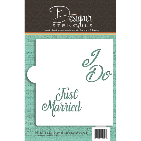 I Do Plantilla Galleta Letra Bricolaje Cm152 Designer