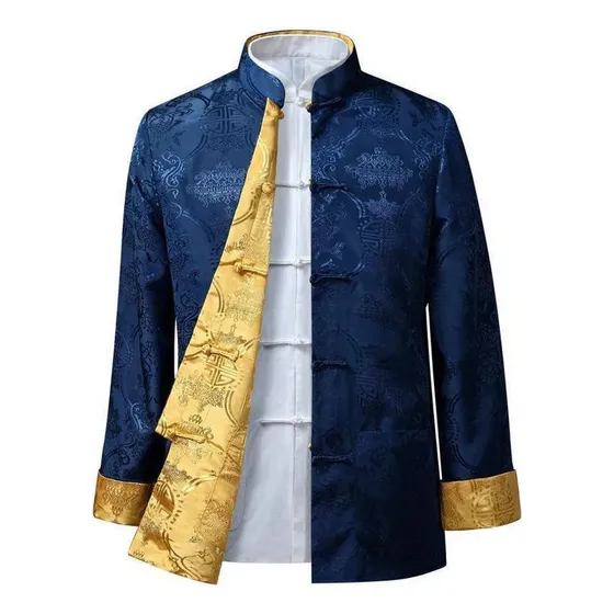 Traje Tang, Ropa Tradicional China Hombres, Camisa