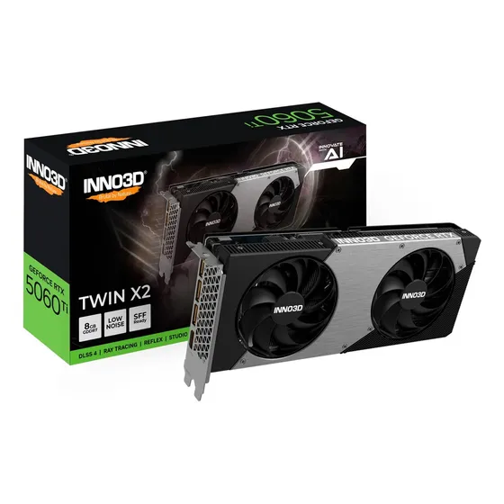 Mercado Livre Placa De Vídeo Inno3d Geforce Rtx 5060 Twin X2, 8gb,ddr7 image