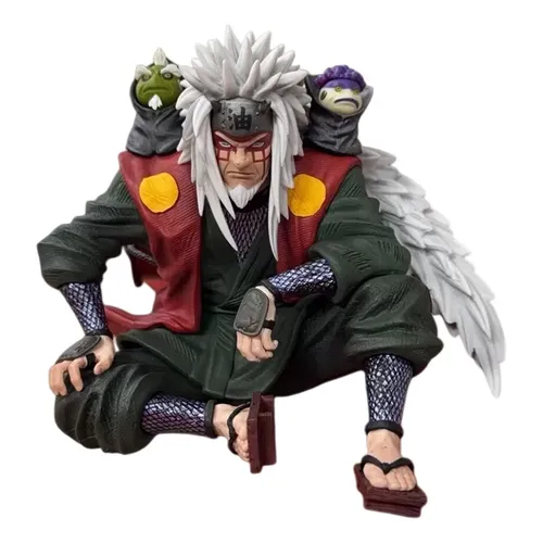 Mestre Jiraiya Sannin Lendário Naruto Shippuden Ninja 18cm