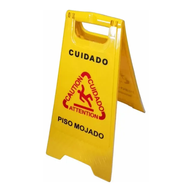 Aviso Señal Piso Mojado