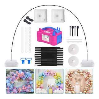 Kit De Arco De Globos Con Bomba Eléctrica Para Eventos Kit De Arco De Globos Con Bomba Eléctrica Para Eventos