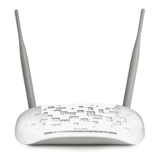Modem Router Tp Link Td-w8961n Inalámbrico 300mbps Aba Wifi