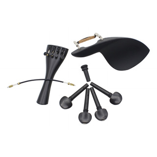 A Kit De Accesorios For Violín: Mentonera, Clavija, Cordal Y A Kit De Accesorios For Violín: Mentonera, Clavija, Cordal Y