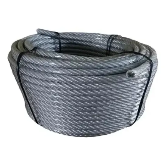Guaya Forrada Pvc 4mm X 6mm Rollo 100 Metros