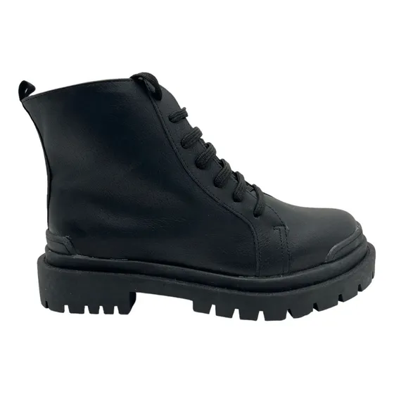 Botas De Dama Con Cordones Y Cierre - Euroteens