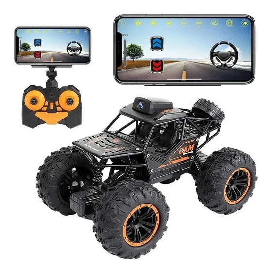 Carro De Control Remoto 4x4 Con Cámara Wifi Hd