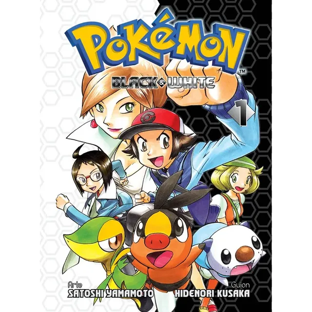 Pokémon Black And White 01 Manga Original Panini En Español