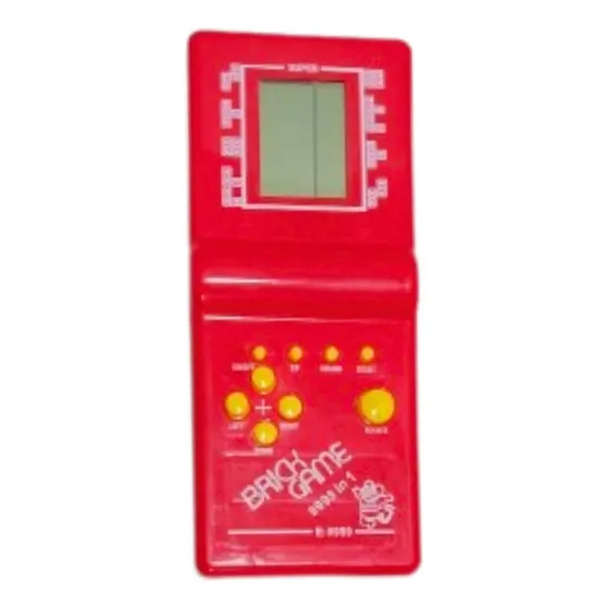 Mini Game De Mão Retrô Portátil Com 9999 Jogos Cor Vermelho