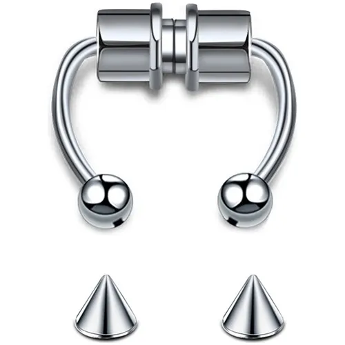 Piercing Falso Para Nariz Imantado Unisex
