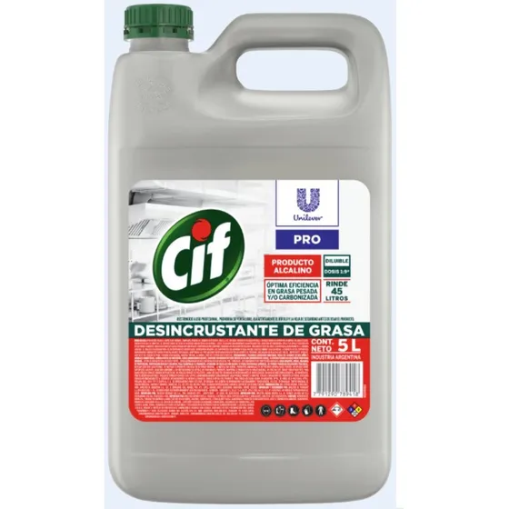 Desengrasante Superior Cif 5l  Desincrustante De Grasa 