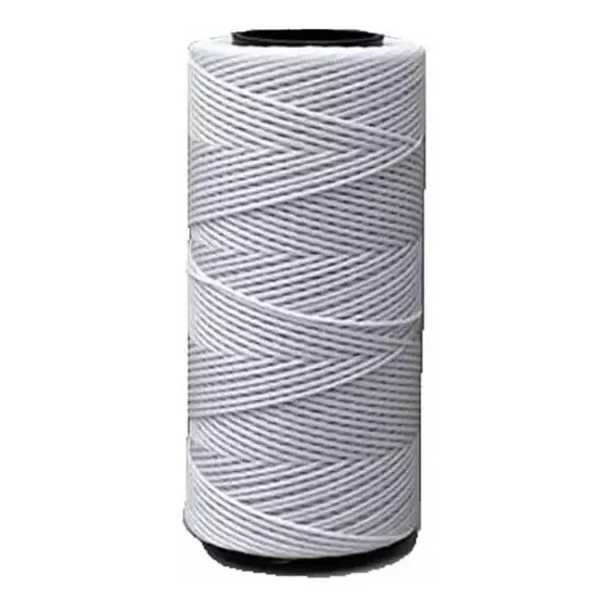 Cordão Encerado 1mm - Fio Cordone Preto - 100 Metros