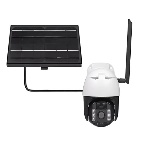 Camara 4g Exterior Con Panel Solar 2 Mpx Inalambrica Purare